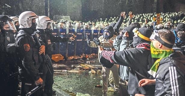 Provokatif eylemlere karışanlar gözaltında