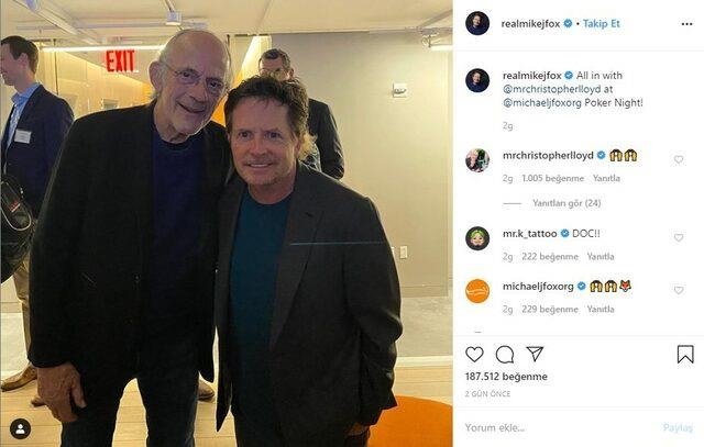 Geleceğe Dönüş serisinin yıldızları yeniden bir araya geldi!