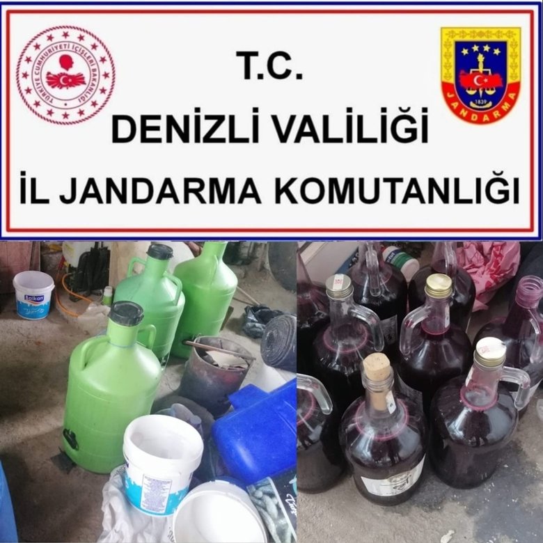 Yaşlı adam evi ve ahırını kaçak içki imalathanesine çevirdi