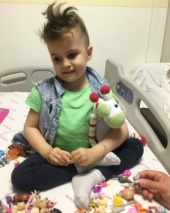 Öykü Arin’e anneden nakledilen ilik tutmadı