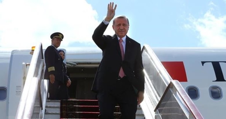 Başkan Erdoğan Rusya’ya gitti