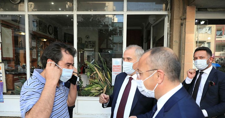 Denizli’de koronavirüs denetimi sürüyor