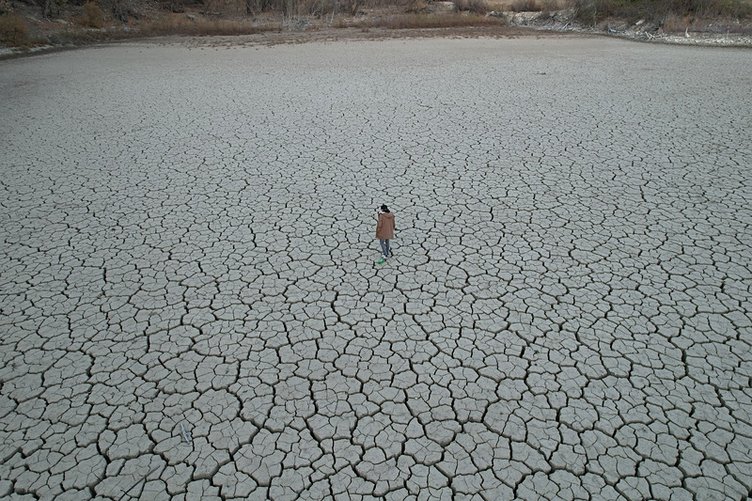 Kuruyan Kolak Gölü için kollar sıvandı