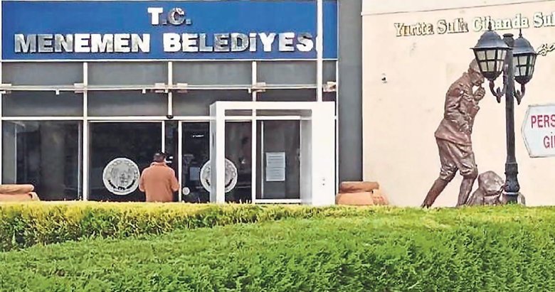Menemen Belediyesi’ne 50 milyon operasyonu
