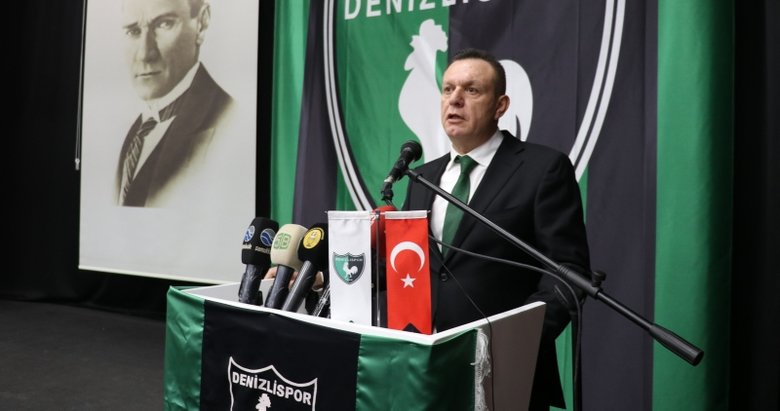 Denizlispor’da başkan Ali Çetin güven tazeledi
