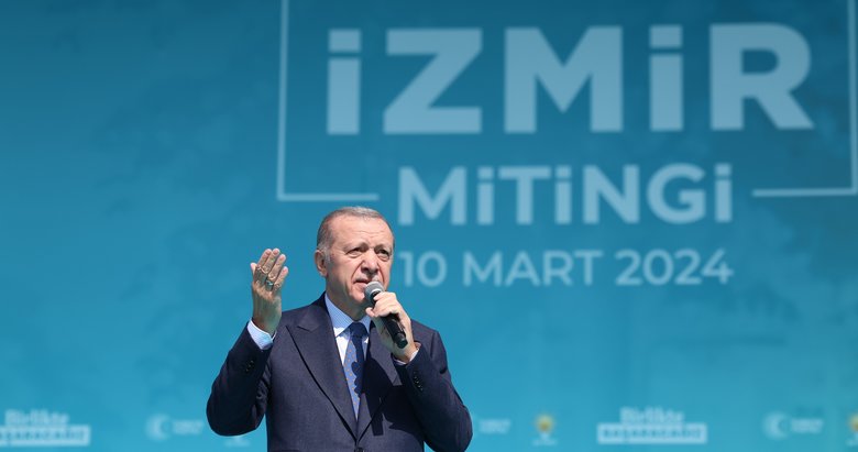 Son dakika: Başkan Erdoğan: İzmir’i CHP zihniyetine bırakmayacağız