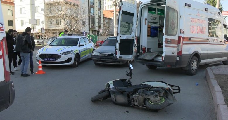 Kütahya Tavşanlı’da trafik kazası: 2 yaralı