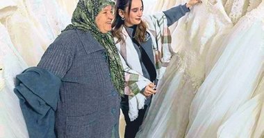 Bağışlanan gelinlikler yüzleri güldürüyor