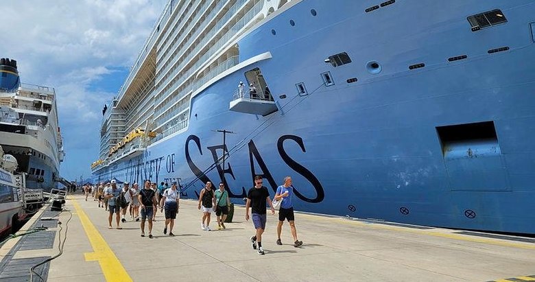 Odyssey of the Seas Bodrum’a 3 bin 693 yolcu getirdi