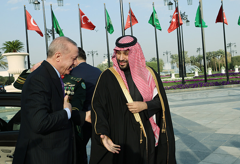 Başkan Erdoğan Riyad’da resmi törenle karşılandı!