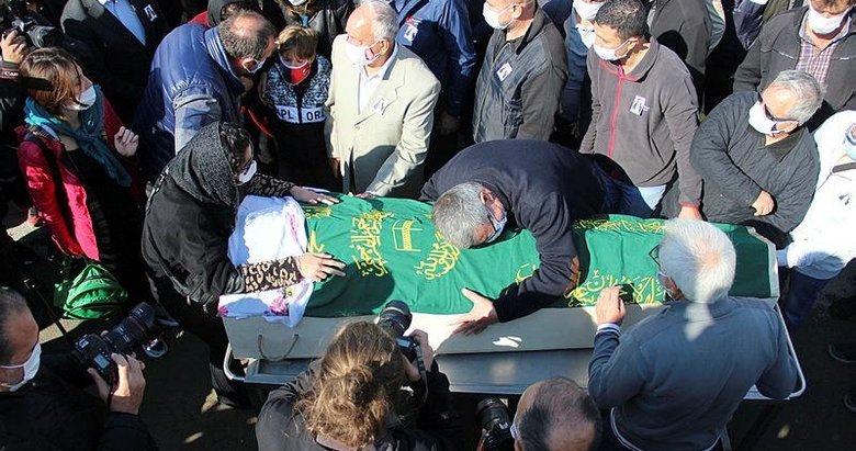 Ayda’nın annesi son yolculuğuna uğurlandı