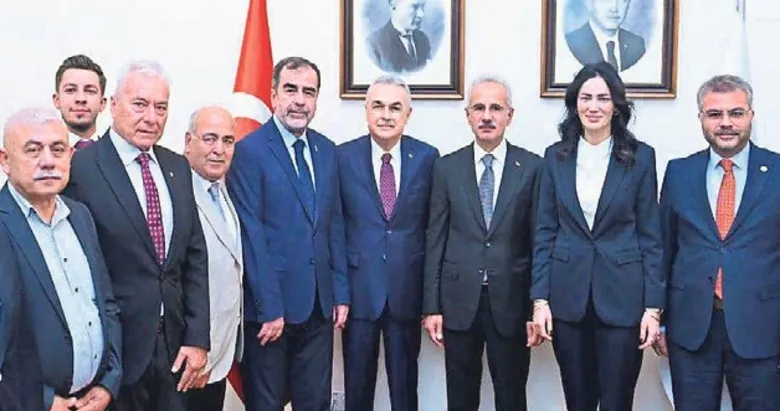Aydın’ın ulaşım talepleri Bakan Uraloğlu’na iletildi