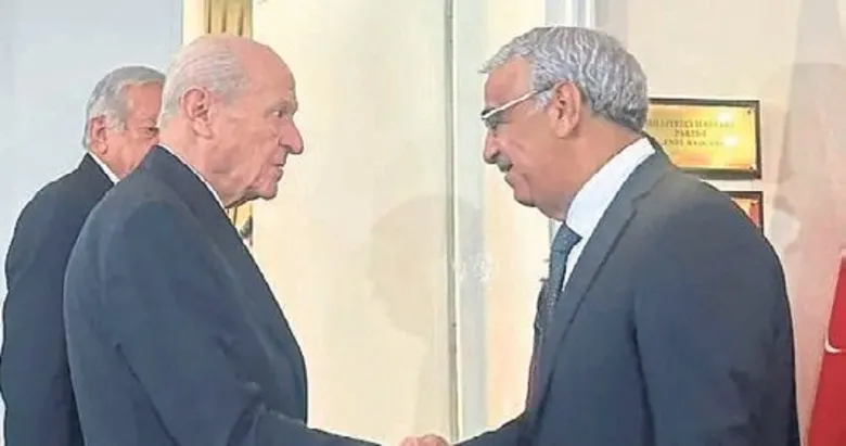 DEM parti heyetinden Bahçeli’ye ziyaret