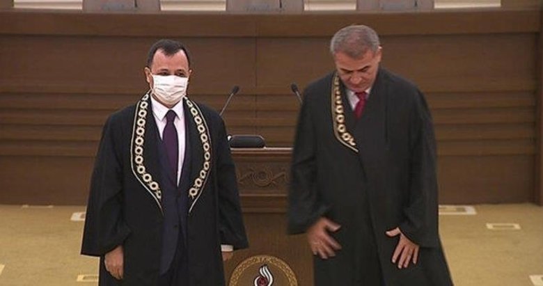 Başkan Erdoğan AYM’nin yeni üyesi İrfan Fidan’ın yemin törenine katıldı