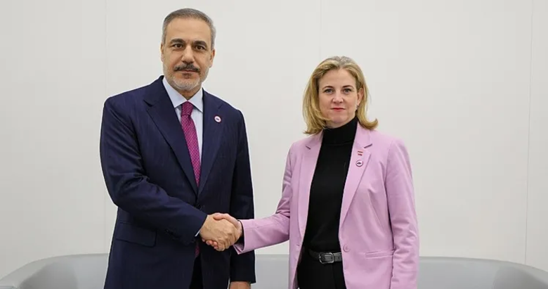 Bakan Fidan Avusturyalı mevkidaşı ile görüştü!