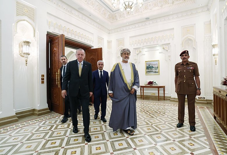 Başkan Erdoğan, Umman Sultanı Heysem bin Tarık ile görüştü: Gazze için iki devletli çözüm vurgusu