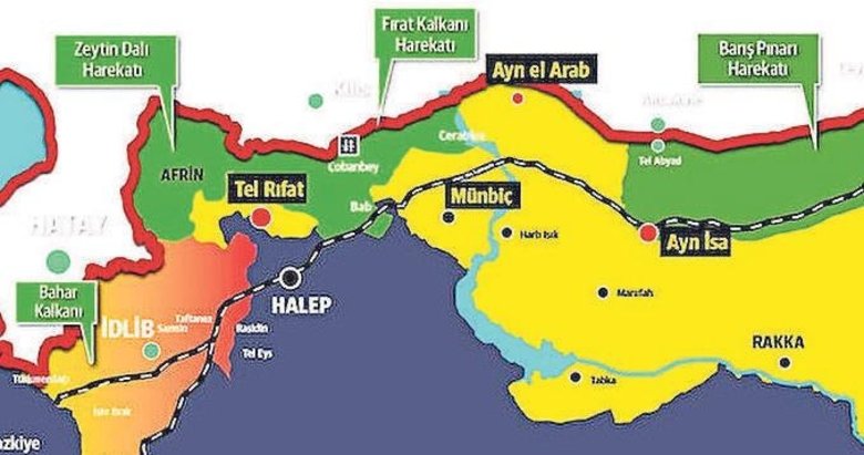 Fırat’ın batısı Türkiye için kırmızı çizgidir