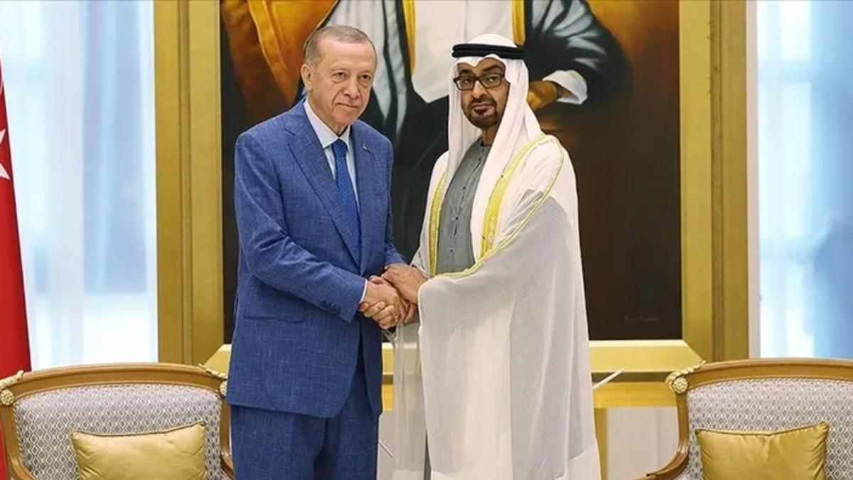 Başkan Erdoğan, Al Nahyan ile görüştü!