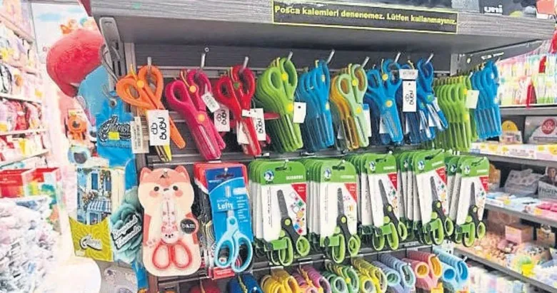 Kırtasiyelerde okula dönüş hareketliliği