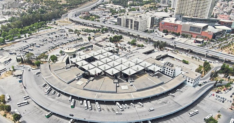 İzmir otogarında tadilat başladı