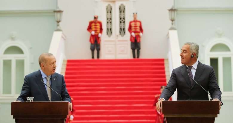Son dakika: Başkan Erdoğan’dan Karadağ’da önemli mesajlar