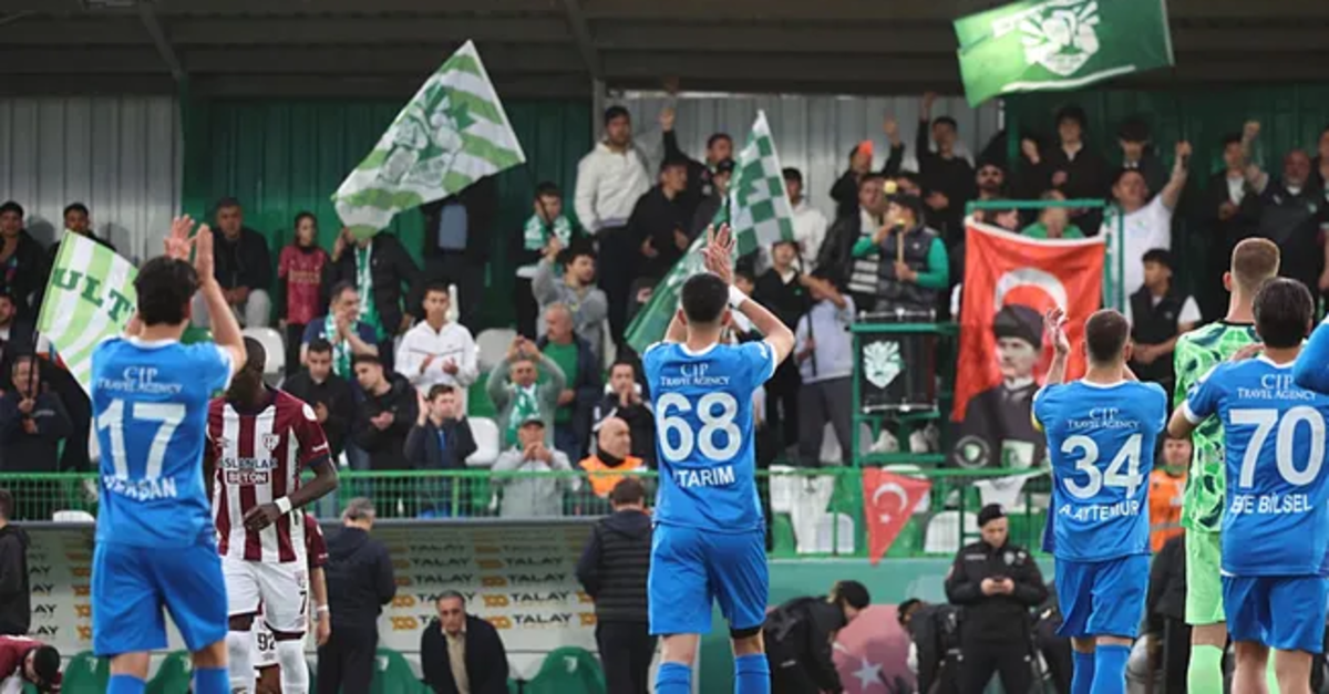 Bodrum FK’ya 1 puan yetecek