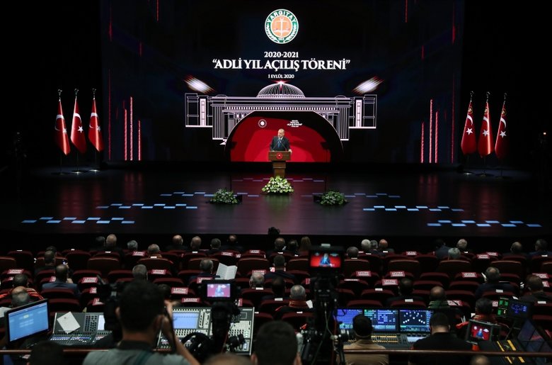 Başkan Erdoğan’dan 2020-2021 Adli Yılı açılış töreninde önemli açıklamalar