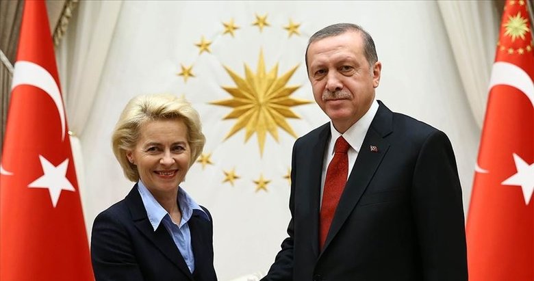 Son dakika: Başkan Erdoğan, AB Komisyonu Başkanı Ursula von der Leyen ile görüştü