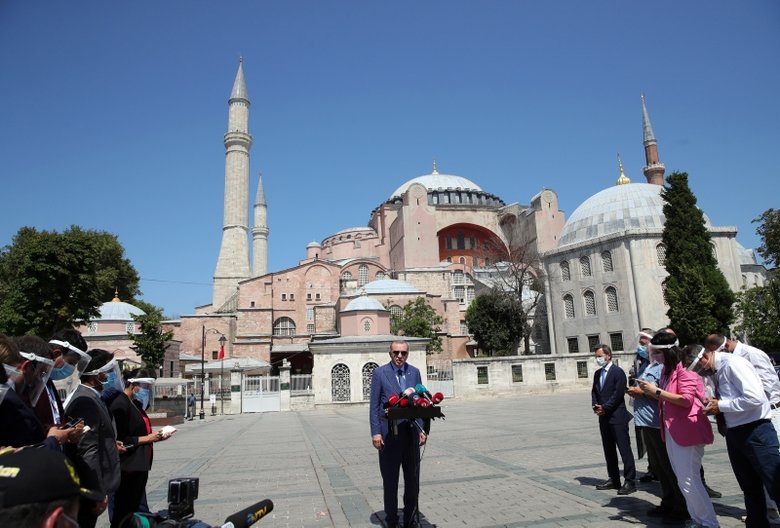 Başkan Erdoğan’dan Ayasofya’da önemli açıklamalar