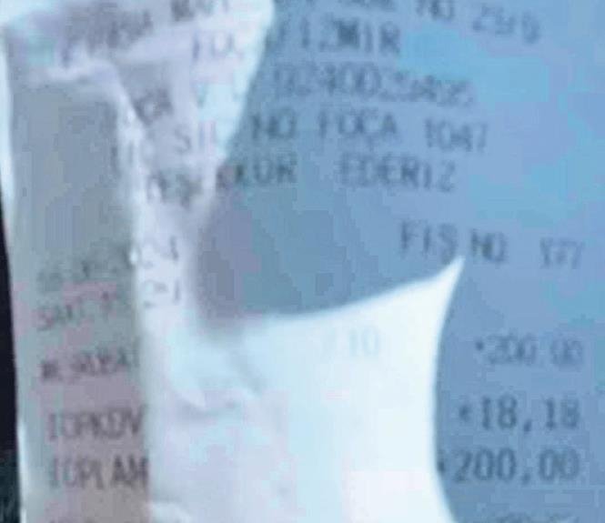 Foça’da vatandaşa meşrubatlı otopark fişi