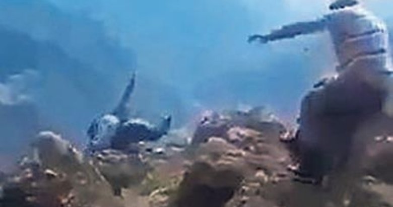 Kayınvalidesinin ölüme uçtuğu anları kaydetti