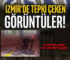 İzmir’de AVM’de ters kelepçe