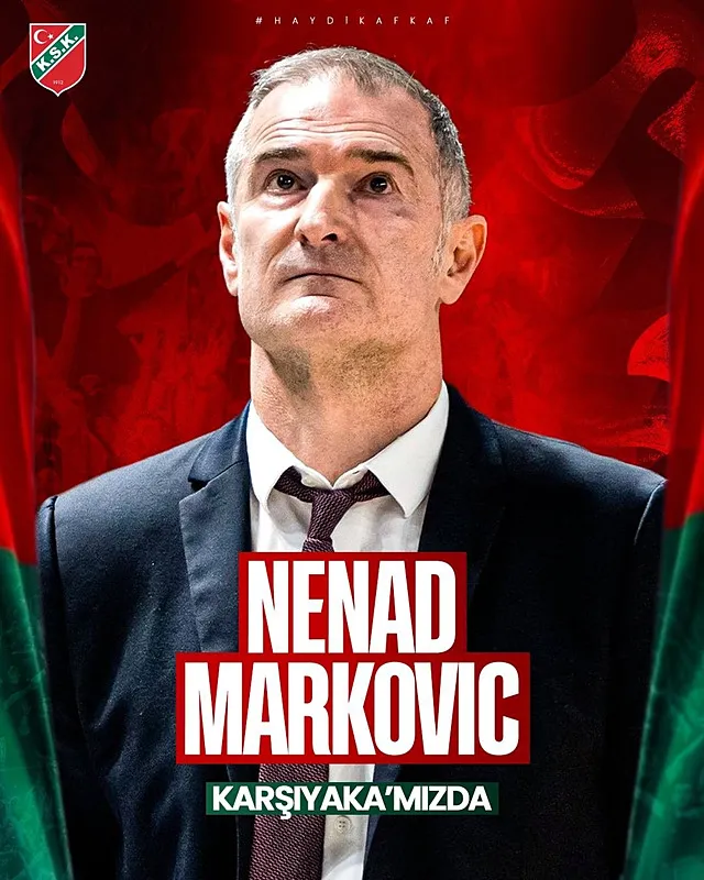 Karşıyaka’nın yeni hocası Nenad Markovic
