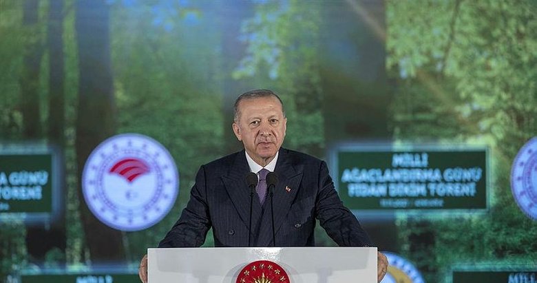 Başkan Erdoğan: 81 ile 81 millet ormanı kuracağız