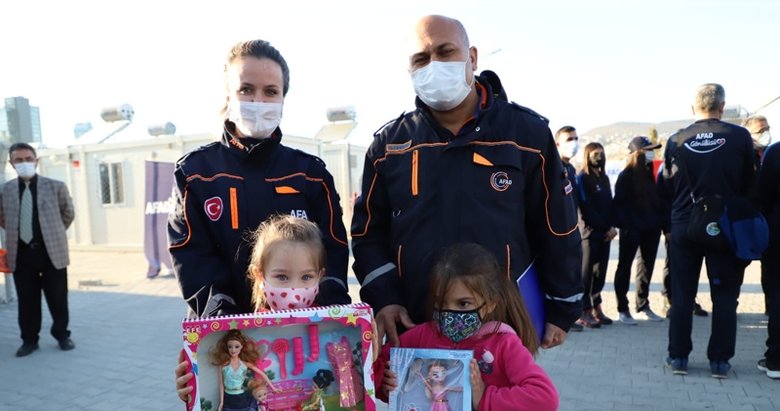 AFAD spor gönüllülerinden depremzedelere ziyaret