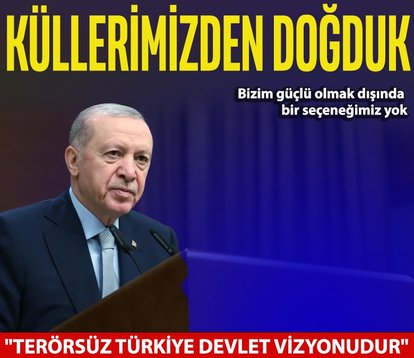 Başkan Erdoğan: Küllerimizden doğduk