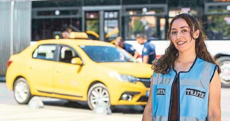 Zabıta ekiplerinden yolcu kılığında taksi denetimi
