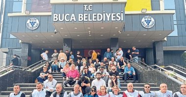 İzmir’de sendikalar Özgür Özel’in peşinde