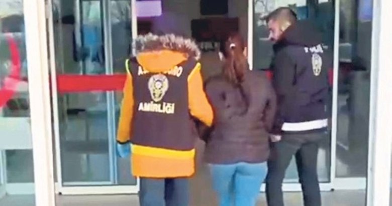 Gizli bölmede saklanan hükümlü yakayı ele verdi