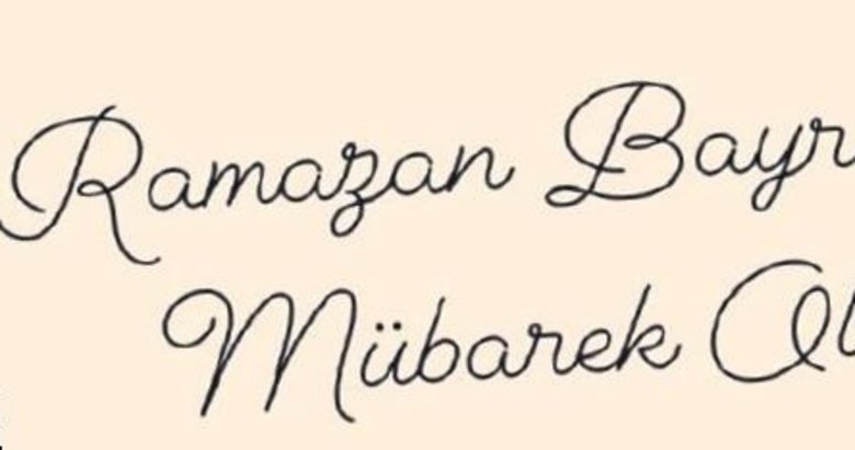 Ünlüler bayramı sosyal medyadan kutladılar