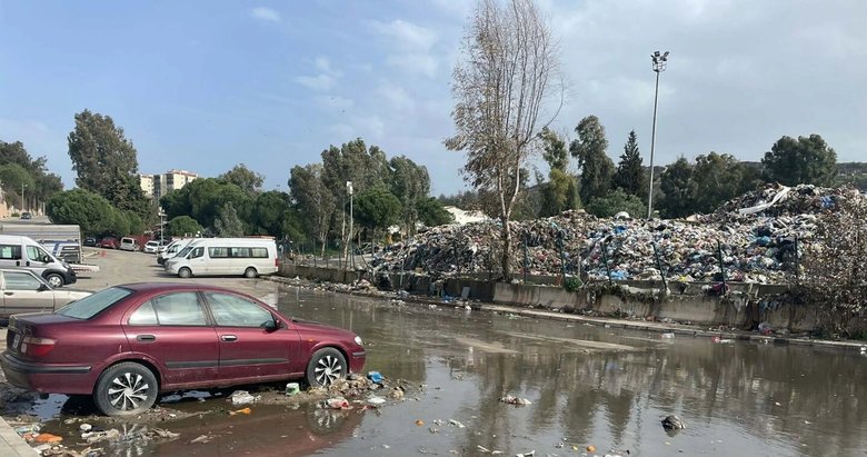 Buca’da çöp dağı rezaleti