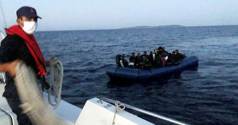 Yunanistan’a kaçmak isteyen kadın, botta doğum yaptı