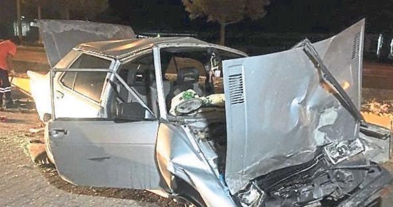 Otomobilden fırlayan sürücü agır yaralandı