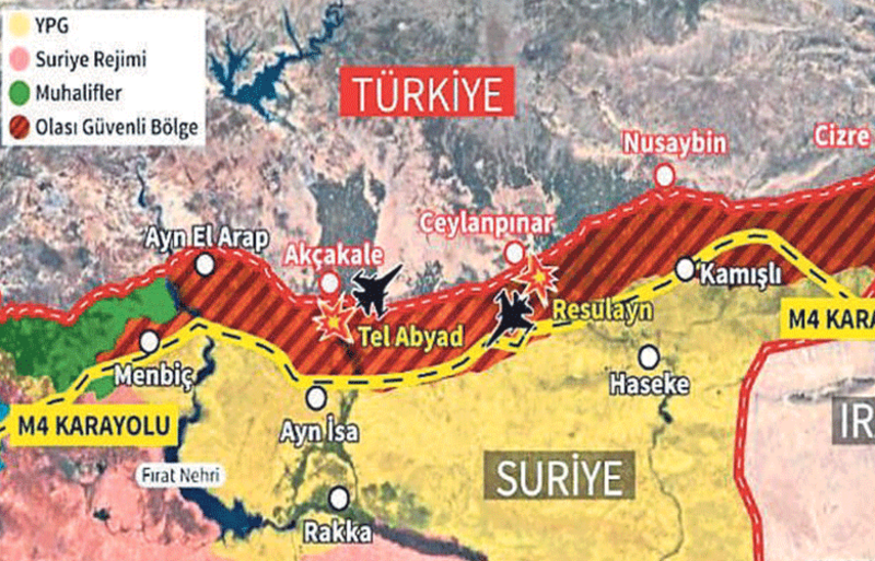 M4 karayolu ele geçirildi