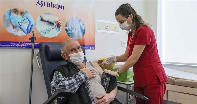Türkiye’de aşılanan kişi sayısı 2 milyonu geçti
