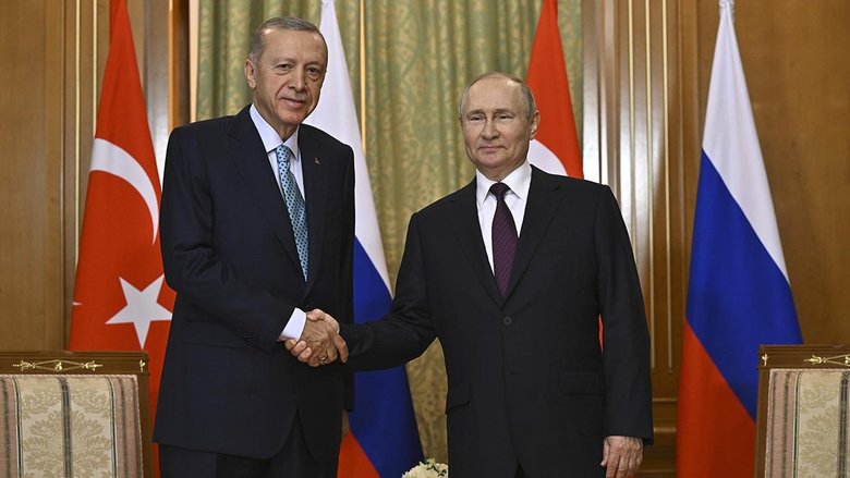 Başkan Erdoğan, Rusya Devlet Başkanı Putin ile görüştü