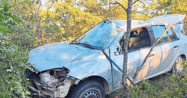 Banaz’da yaşlı çifti trafik kazası ayırdı