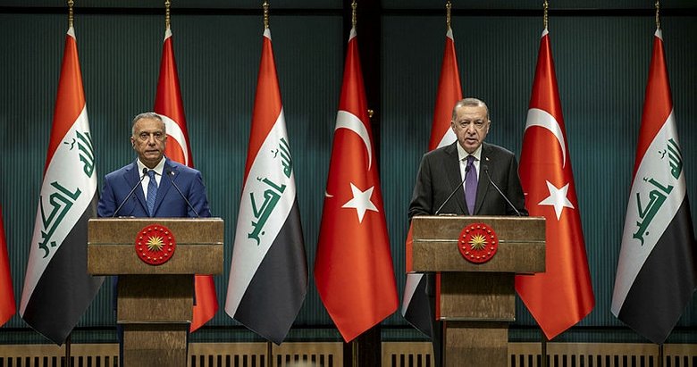 Son dakika: Başkan Erdoğan, Irak Başbakanı Kazımi ile ortak açıklama yaptı
