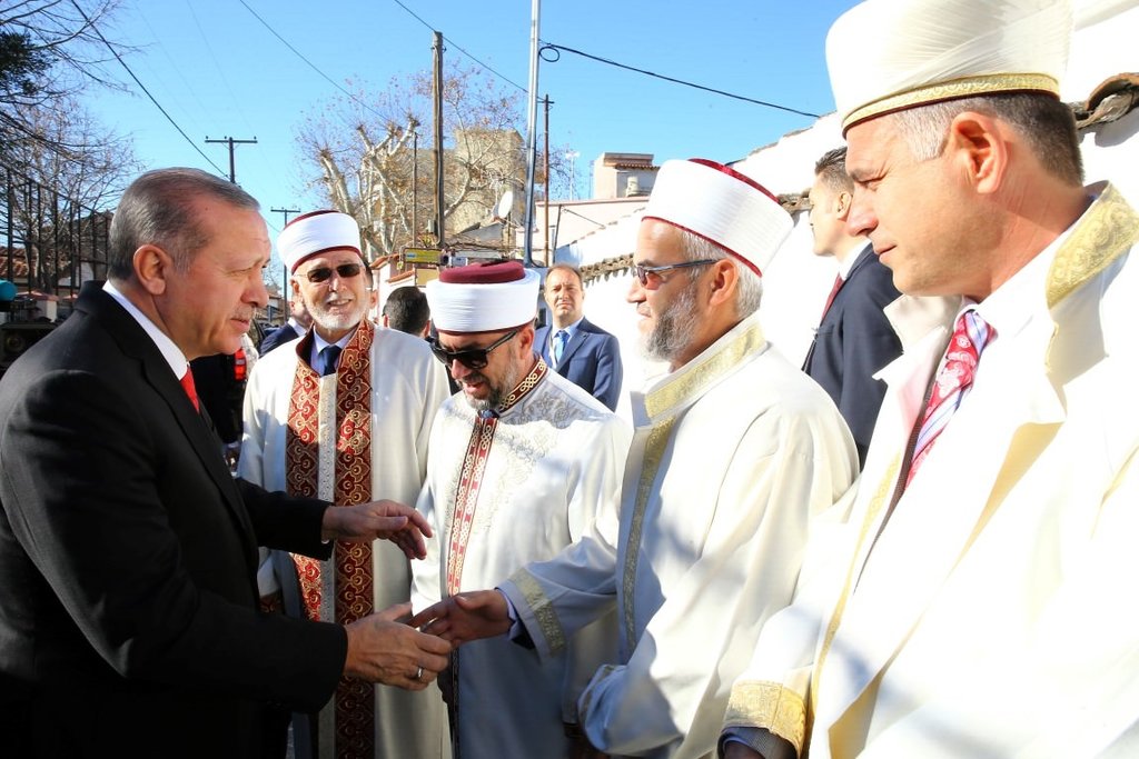 Gümülcine’de ’Erdoğan’ coşkusu