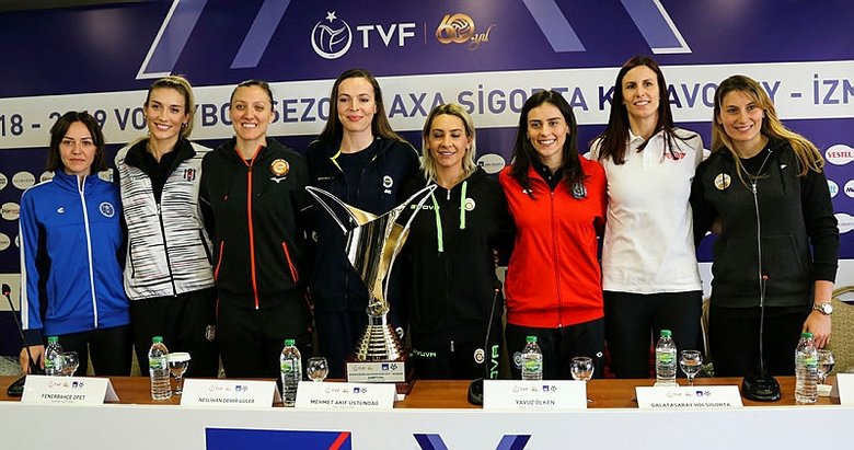 İzmir’de Kadınlar Kupa Voley heyecanı